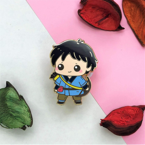 Ashitaka Enamel Pin (Seconds Grade)