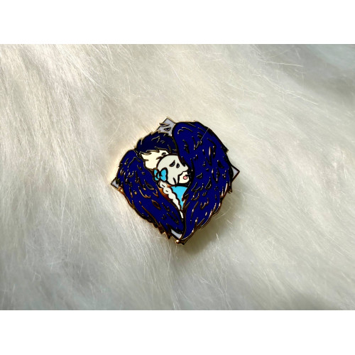 Diamond Howl Sophie Bird Form Enamel Pin (Seconds Grade)