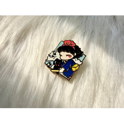 Diamond Kiki Enamel Pin (Seconds Grade)
