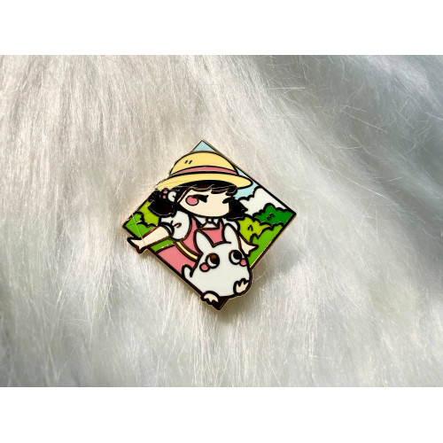 Diamond Mei Enamel Pin (Seconds Grade)