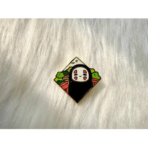Diamond No Face Enamel Pin (Seconds Grade)