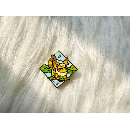Diamond Teto Enamel Pin (Seconds Grade)