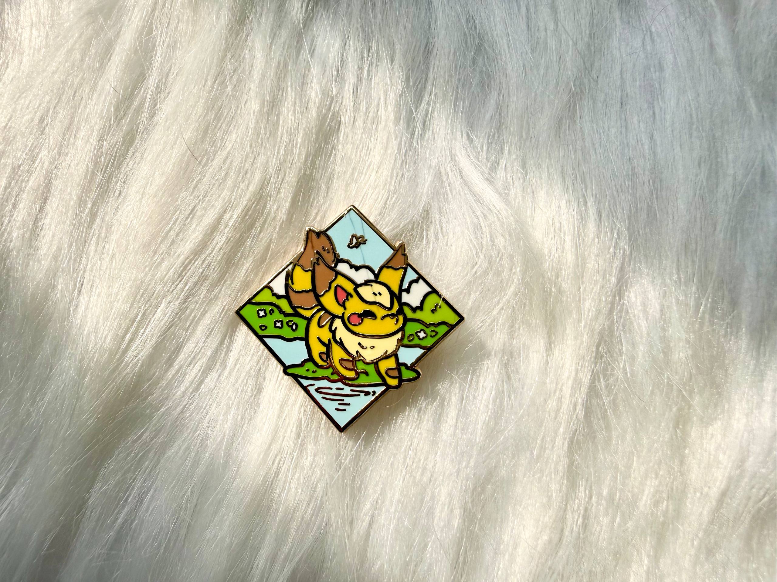 Diamond Teto Enamel Pin (Seconds Grade)