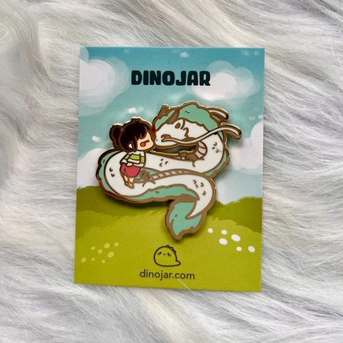 Dragon Haku Chihiro Enamel Pin (Grade A)