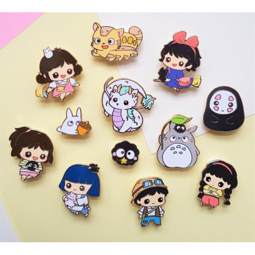 Ghibli 1 Full Set Enamel Pins (Grade A)