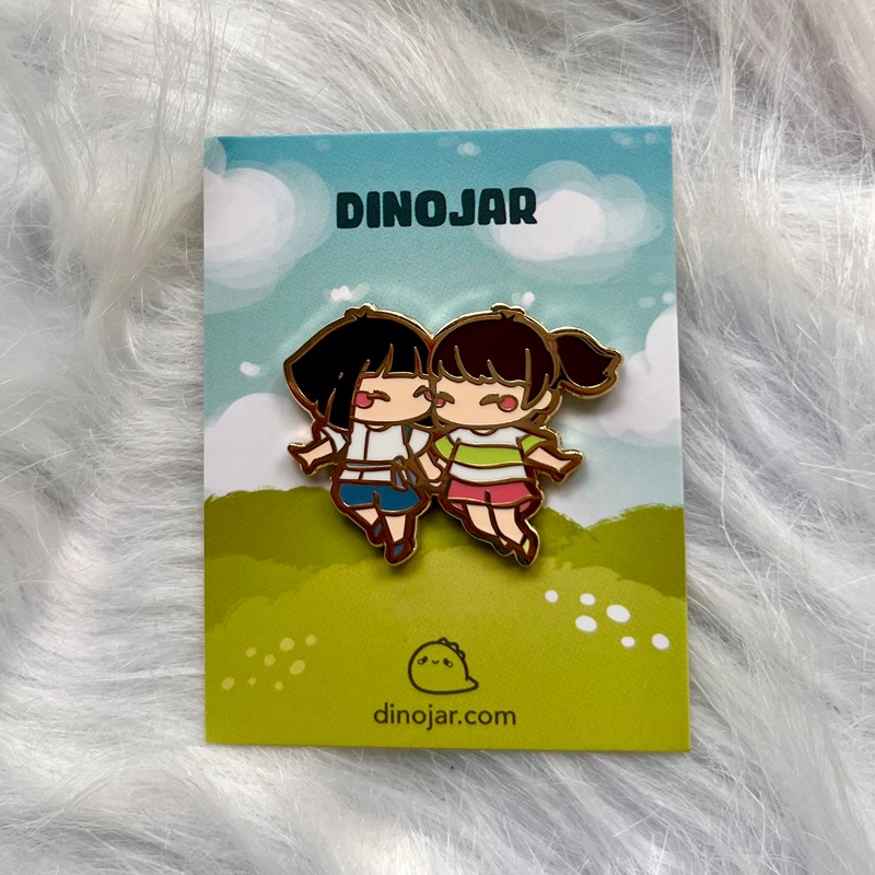 Haku Chihiro Enamel Pin (Grade A)