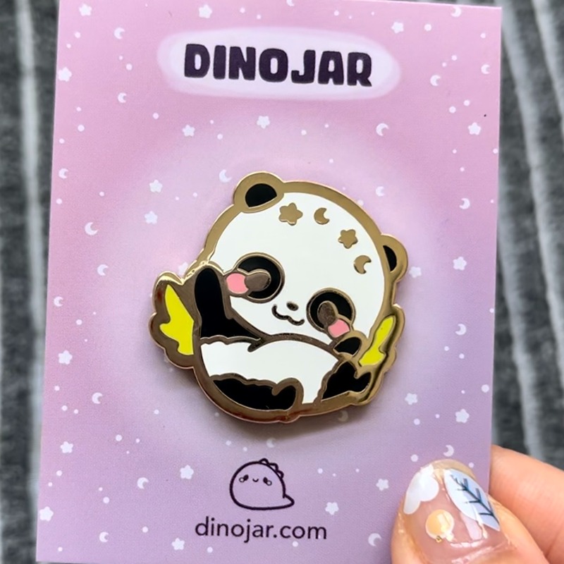 Pandanica Panda Enamel Pin (Grade A)