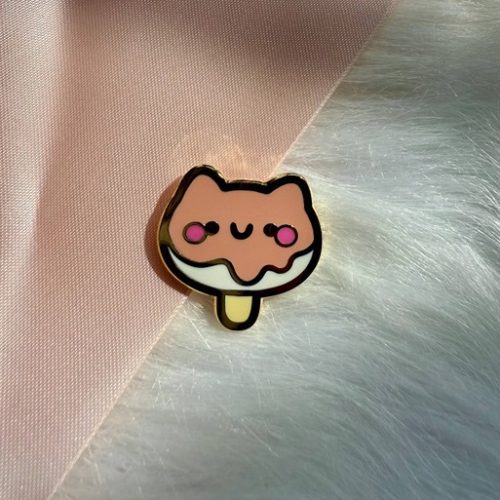 Pawsicle Mini Enamel Pin (Seconds Grade)