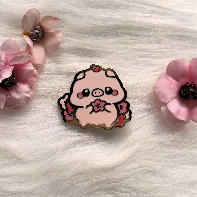 Pig Zodiac - Original Enamel Pin (Seconds Grade)