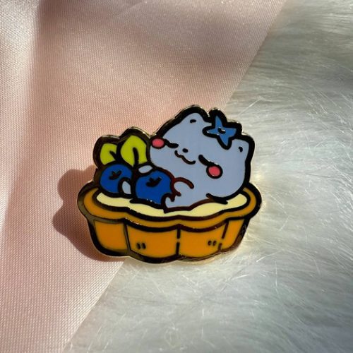 Purrberry Tart Enamel Pin (Seconds Grade)