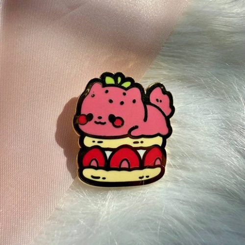Strawpurry Shortcake Enamel Pin (Seconds Grade)