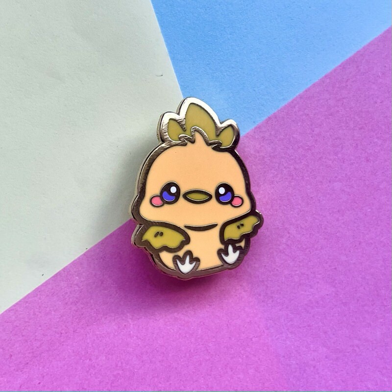 Torchic Enamel Pin (Seconds Grade)