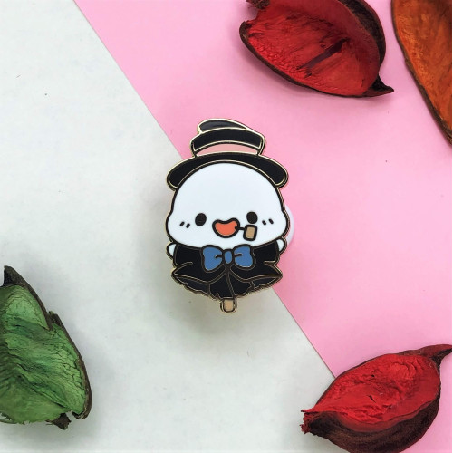 Turnip Head Enamel Pin (Seconds Grade)