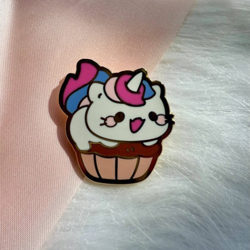 Unicat Cupcake Enamel Pin (Seconds Grade)